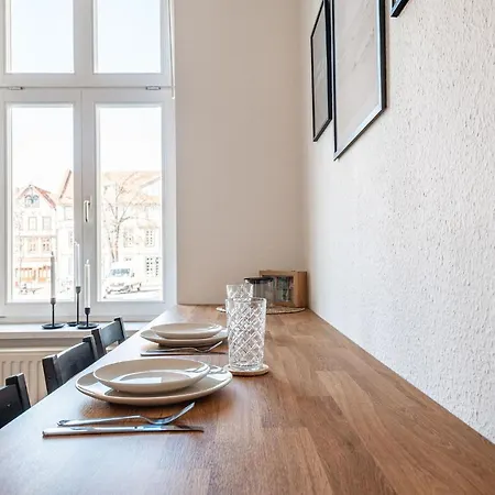Exklusives Innenstadt Apartment - Parken - Smart-Tv - Kaffeevollautomat Wernigerode Extérieur photo